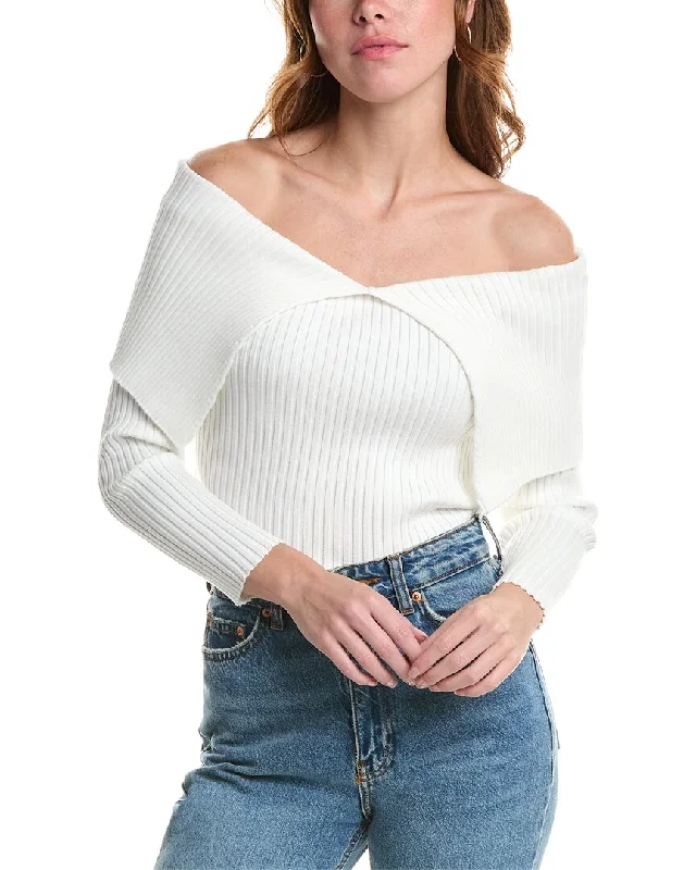 Lyra & Co Pullover Bolero Style Sweater