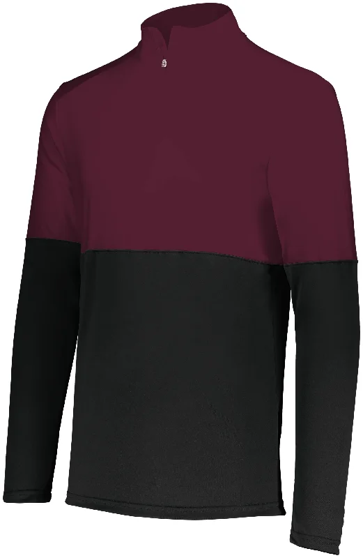 BLACK/MAROON