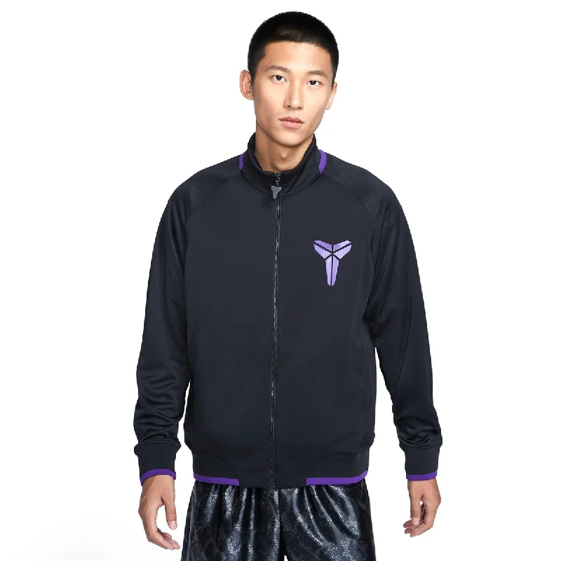 Kobe Dri Fit Basketball Jacket 'Black Field Purple' Trench Coat Raincoat Waterproof Jacket