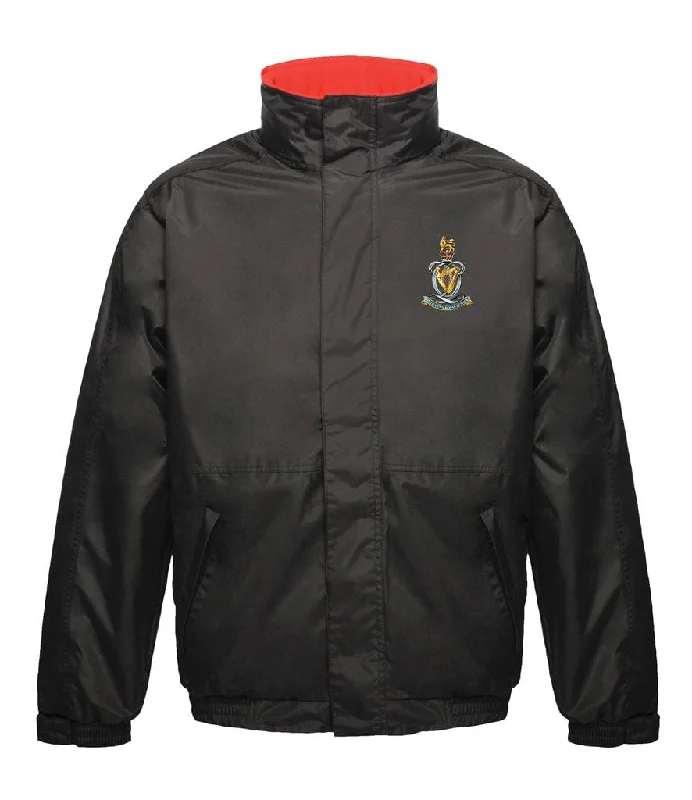 Queen's Royal Hussars Embroidered Regatta Waterproof Insulated Jacket Mesh Jacket Canvas Jacket Denim Jacket