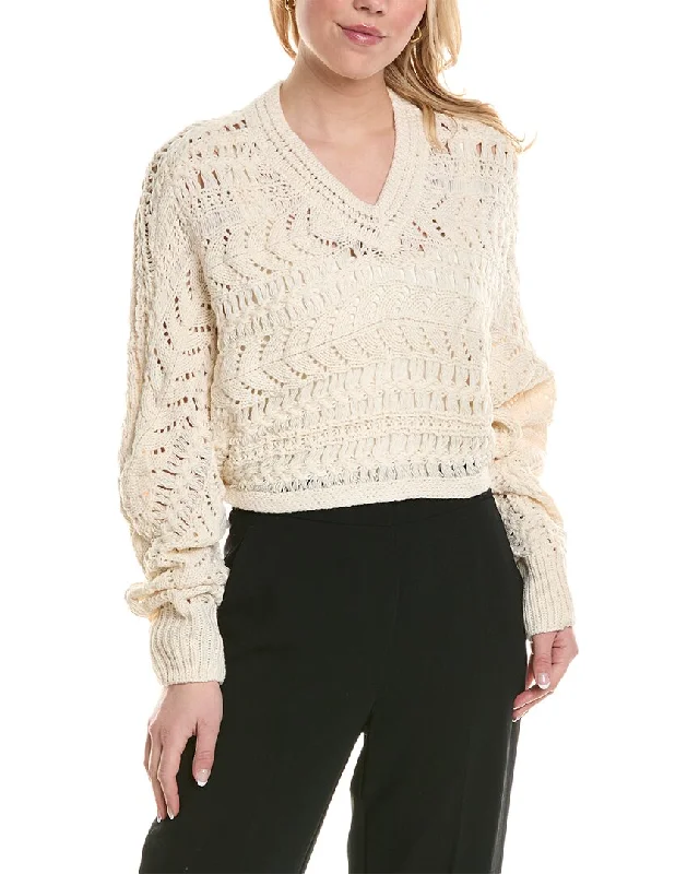 HL Affair Pullover Open Neck Pullover