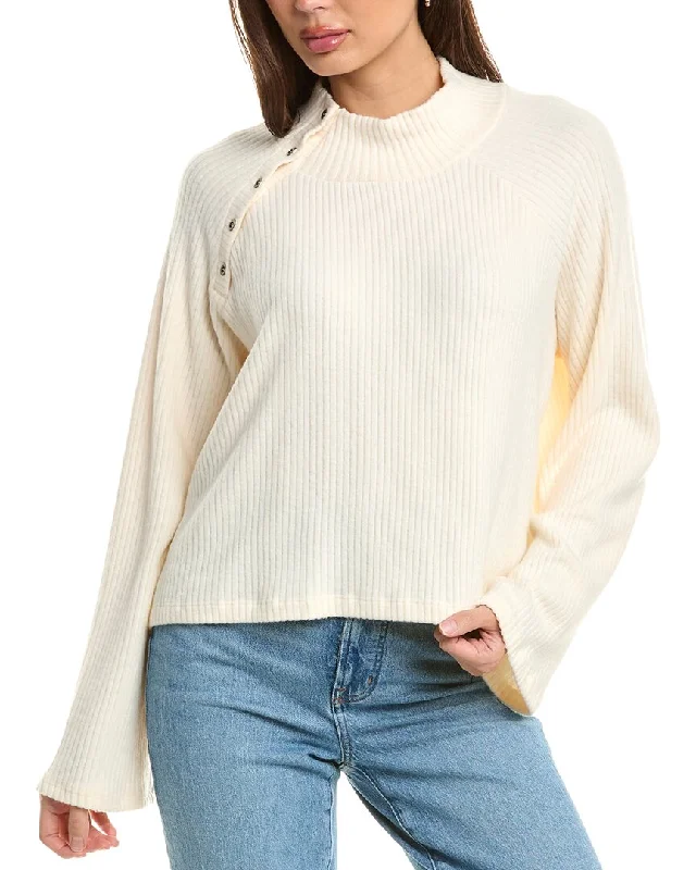 Project Social T Wonderland Cozy Rib Pullover Chunky Knit Pullover