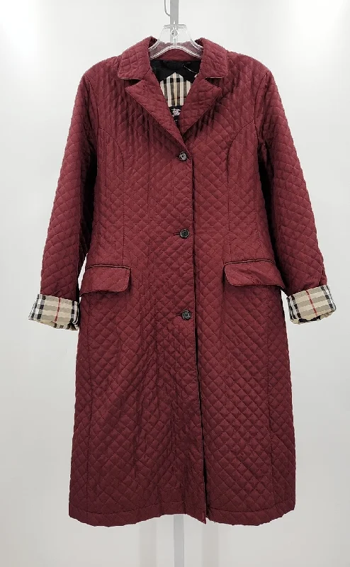 Burberry Coats (Pre-owned) Toggle Coat Shawl Collar Coat Notch Collar Coat