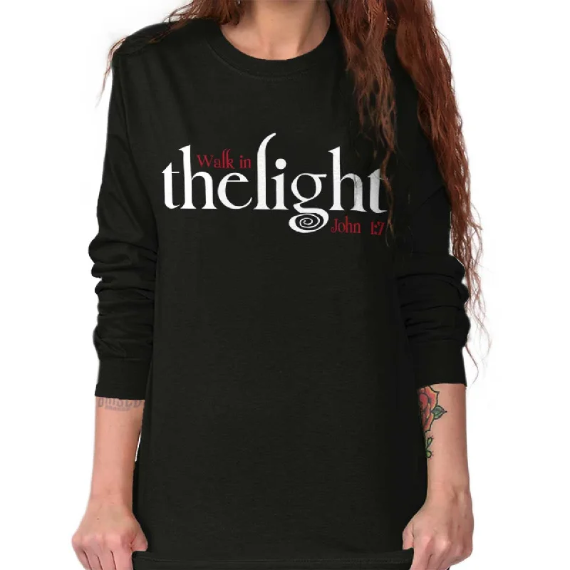 The Light Long Sleeve T-Shirt Modern Contemporary Chic