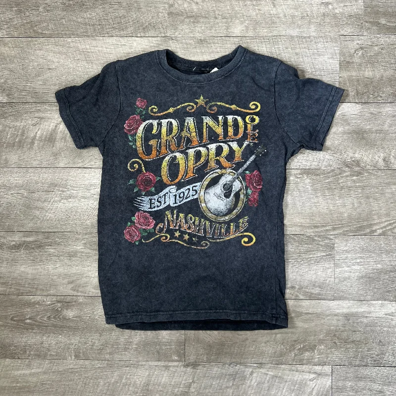 Grand Ole Opry Bedazzled T-Shirt Lace Blend Ribbed Blend Corduroy Blend