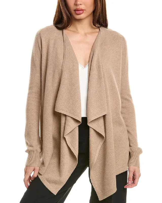 Bruno Magli Waterfall Cashmere Cardigan Wool Cardigan Cotton Cardigan Cashmere Cardigan