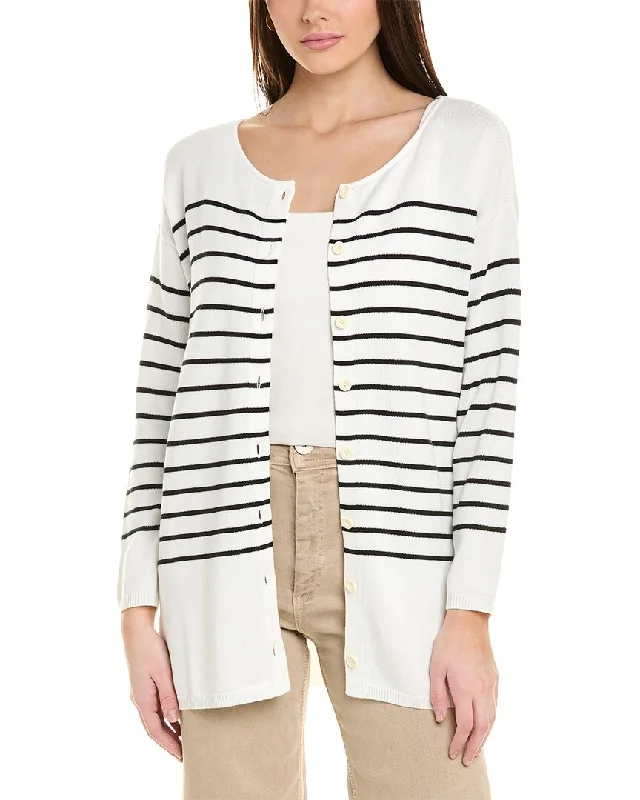 cabi Turnabout Cardigan Toggled Drawstring Belted