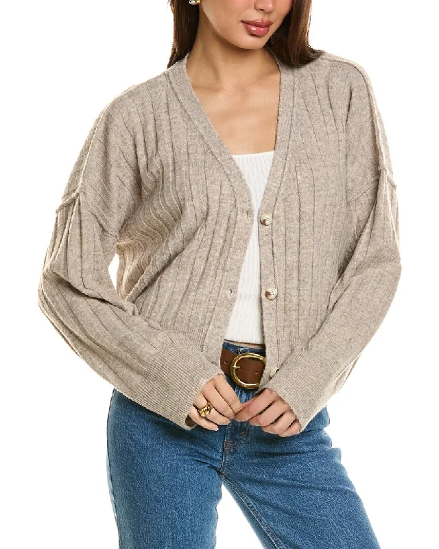 CELESTINE SEI Cardigan Iron Safe Non-Iron Wrinkle Free