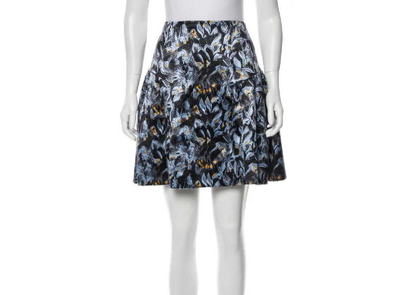 Christian Dior Silk Mini Skirt silk skirt lustrous