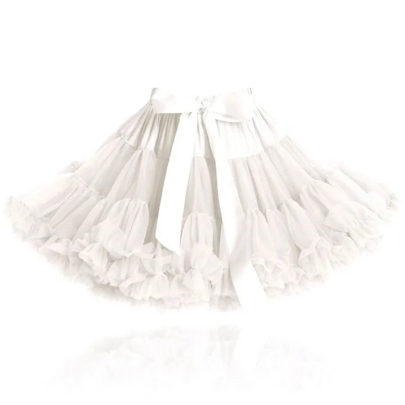 Dolly by Le Petit Tom Skirt Off White velvet skirt luxury