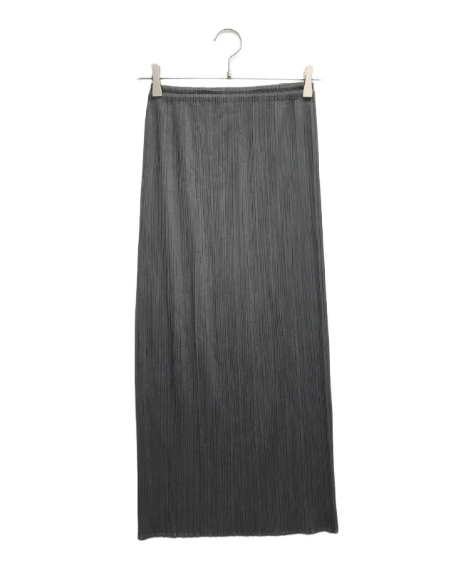 [Pre-owned] PLEATS PLEASE pleated skirt PP05-JG001 chiffon skirt airy